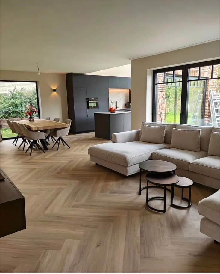 Rénovation séjour ouvert